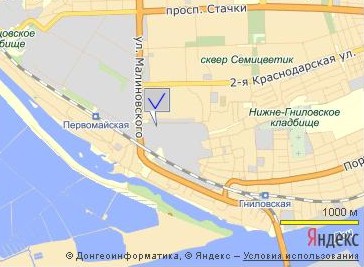 Карта г. Ростов-на-Дону